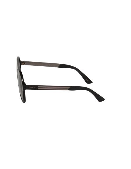 Gucci Gg0688S 001 Aviator Metal Negro Gris Original Clasico | Sunni...