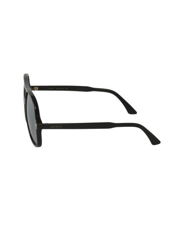 Gucci GG0706S 001 New Aviator Plata Espejo Negro Dorado Original | Sunni...