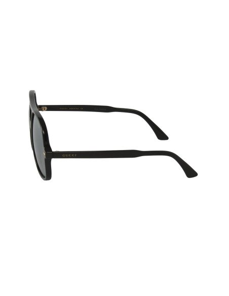 Gucci GG0706S 001 New Aviator Plata Espejo Negro Dorado Original | Sunni...