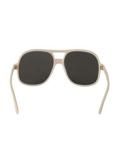 Gucci GG0706S 003 New Aviator Plata Espejo Beige Original | Sunni...