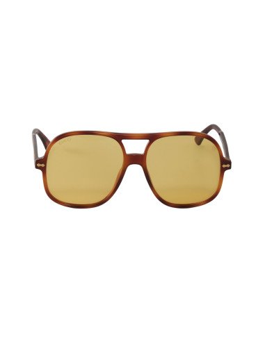 Gucci GG0706S 003 New Aviator Plata Espejo Beige Original | Sunni...