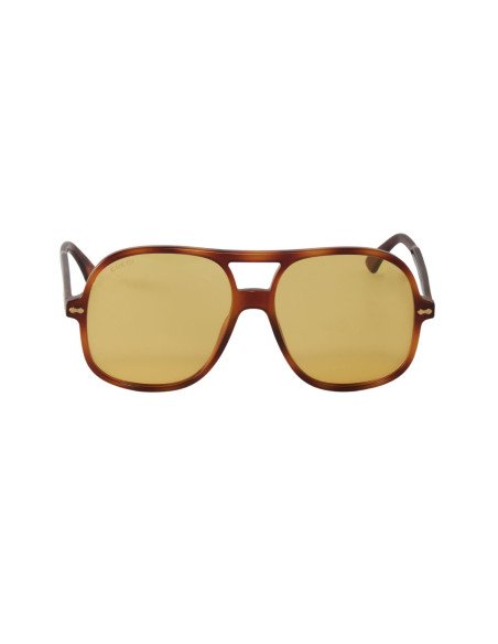 Gucci GG0706S 003 New Aviator Plata Espejo Beige Original | Sunni...
