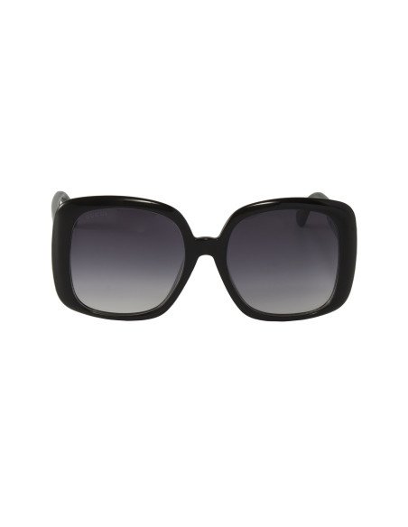 Gucci GG0713S 001 Square Shape Gris Degradado Verde
