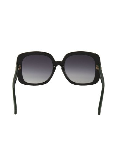 Gucci GG0713S 001 Square Shape Gris Degradado Verde