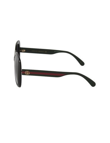 Gucci GG0713S 001 Square Shape Gris Degradado Verde