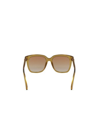 Gucci Gg0715S 003 Square Shape Ambar Cafe Degradado