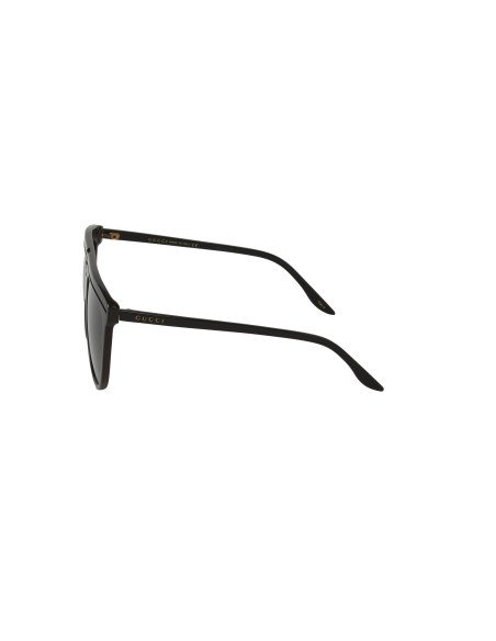 Gucci Gg0732S 001 Fashion Aviator Ivory Black Gris transparente | Sunnies.UNO