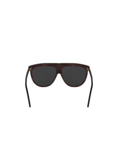 Gucci Gg0732S 001 Fashion Aviator Ivory Black Gris transparente | Sunnies.UNO