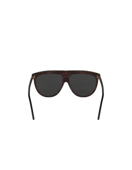 Gucci Gg0732S 001 Fashion Aviator Ivory Black Gris transparente | Sunnies.UNO