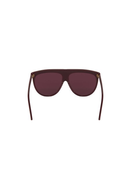 Gucci Gg0732S 003 Fashion Aviator Ivory Red Vino transparente | Sunnies.UNO