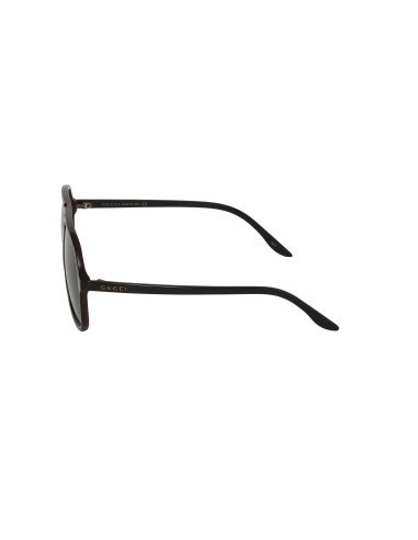 Gucci Gg0734S 001 Square Aviator Negro Gris Original | Sunnies.uno