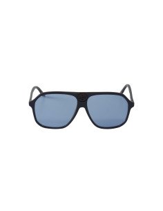 Gucci Gg0734s 002 Square Aviator Azul Naranja transparente | Sunnie... 2