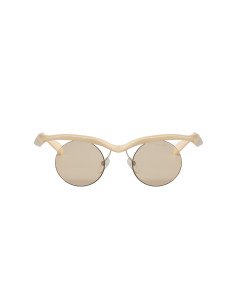 Prada SPR A18 18Q-412 Morph Round Shape Beige 2