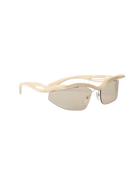 Prada SPR A25 18Q-412 Morph Square Shape Beige
