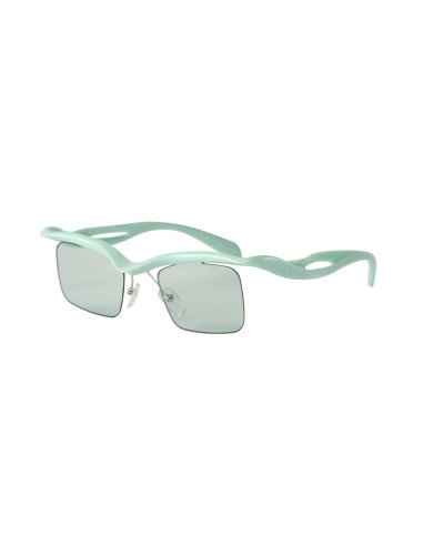 Prada SPR A15 17Q-4R0 Morph Small Square Shape Mint Green