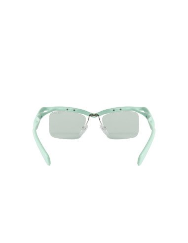 Prada SPR A15 17Q-4R0 Morph Small Square Shape Mint Green