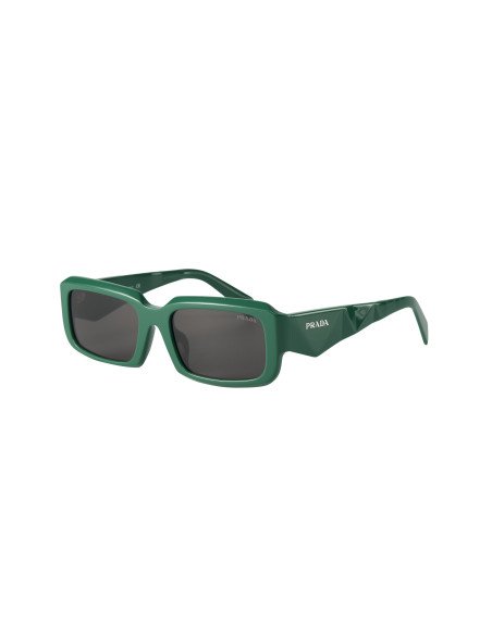 Prada SPR 27ZS 11L-08Z Square Shape Green Gray