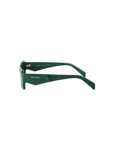 Prada SPR 27ZS 11L-08Z Square Shape Green Gray