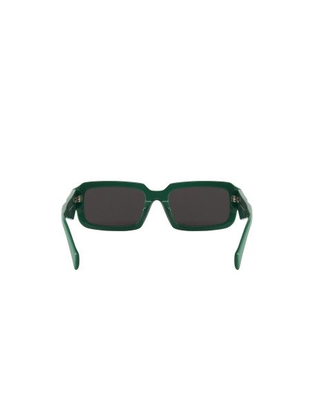Prada SPR 27ZS 11L-08Z Square Shape Green Gray