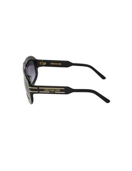Dior Signature M1U I0A1 Square Shape Negro Dorado