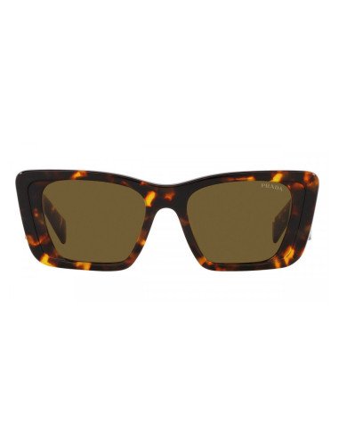 Prada SPR 08YS VAU-01T Oversized rectangular Tortoise