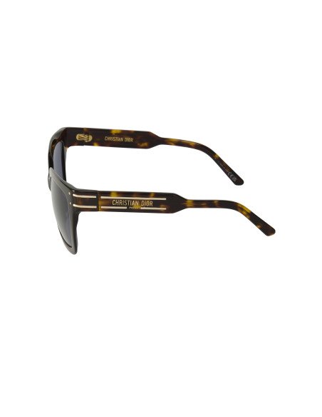 Dior Signature S10F 20B0 Square Shape Tortoise Blue