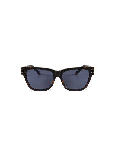 Christian Dior Signature S6U 26A1 Square Shape Tortoise Blue