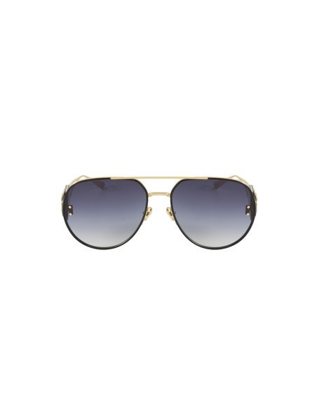 Christian Dior Bobby A1U B4A1 Negro degradado Dorado
