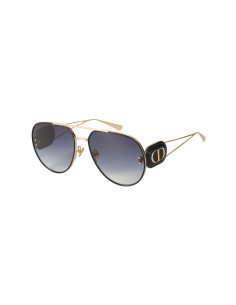 Christian Dior Bobby A1U B4A1 Negro degradado Dorado