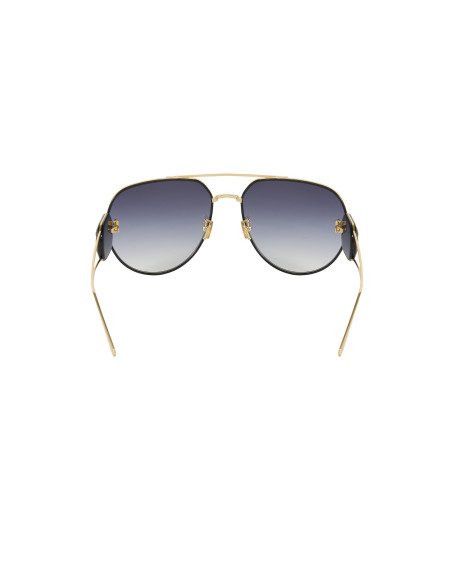 Christian Dior Bobby A1U B4A1 Negro degradado Dorado