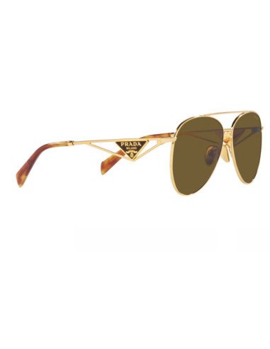 Prada SPR 73ZS 5AK-01T Piloto Gota Gold Brown