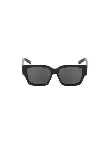 Christian Dior CD SU XR 12A0 Square Shape Negro Dorado