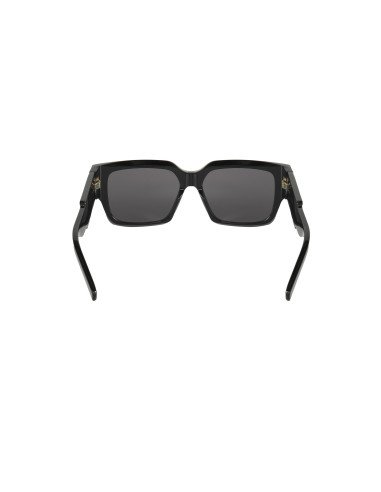 Christian Dior CD SU XR 12A0 Square Shape Negro Dorado