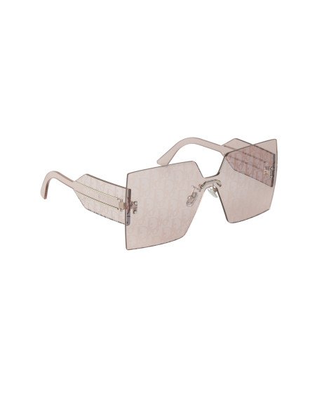 Dior DiorClub M5U F0L0 Square Shape Rosa Gris