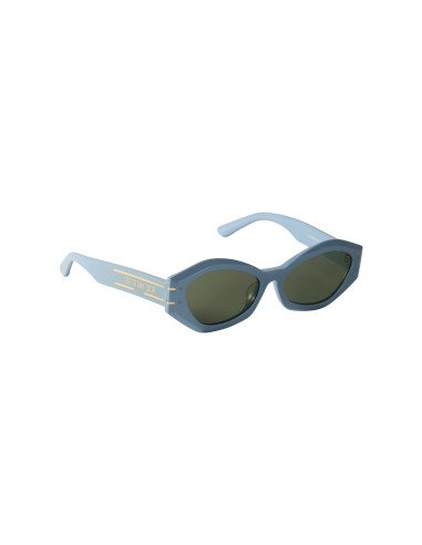 Dior Signature B1U 80C0 Square Shape Azul Dorado