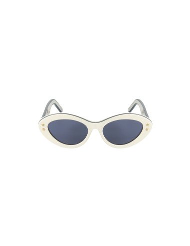Dior Pacific B1U 95B0 Butterfly Sunglasses White