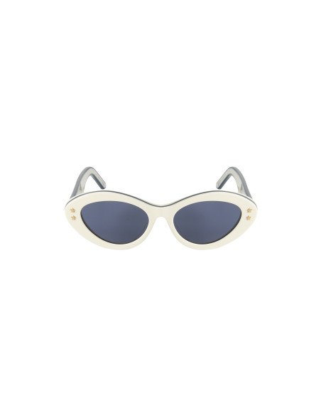 Dior Pacific B1U 95B0 Butterfly Sunglasses White