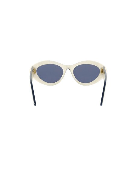 Dior Pacific B1U 95B0 Butterfly Sunglasses White