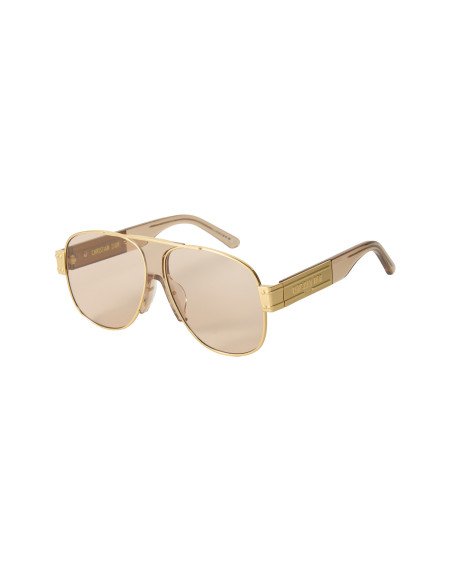 Dior Signature A3U B0B0 Aviator Shape Blue Gold