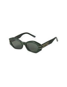 Dior SIGNATURE B1U 55C0 Square Shape Green Butterfly