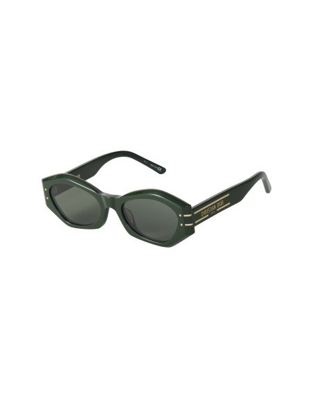 Dior SIGNATURE B1U 55C0 Square Shape Green Butterfly