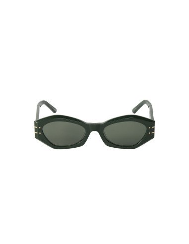 Dior SIGNATURE B1U 55C0 Square Shape Green Butterfly