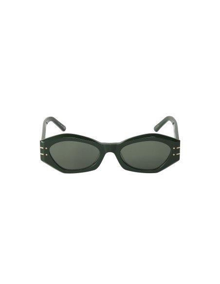 Dior SIGNATURE B1U 55C0 Square Shape Green Butterfly