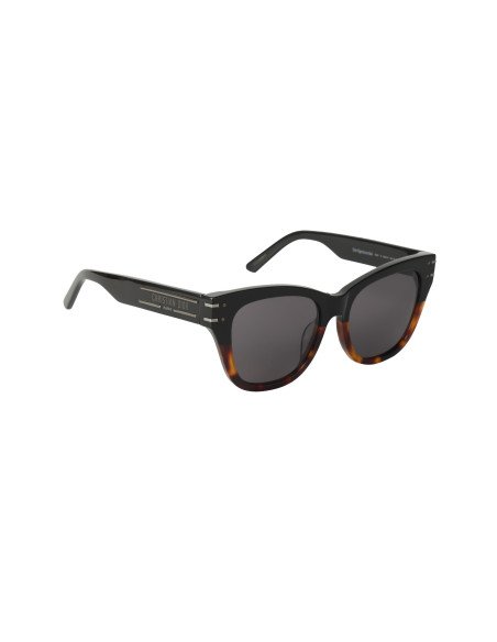 Dior Signature B4I 18A0 Square Shape Black Silver