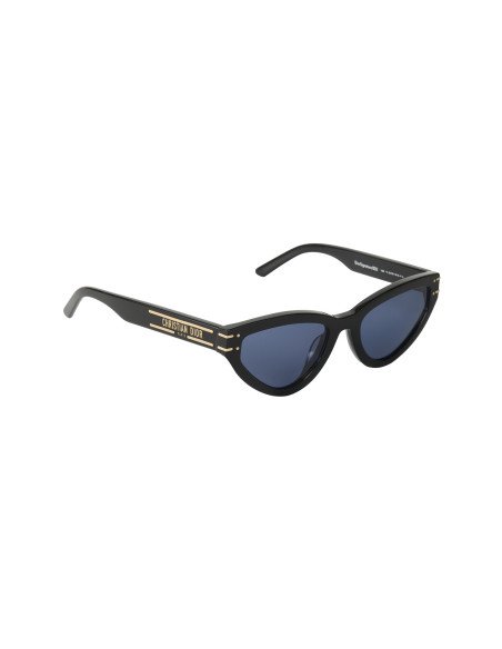 Dior Signature B2U 10B0 Eye Cat Shape Black Gold