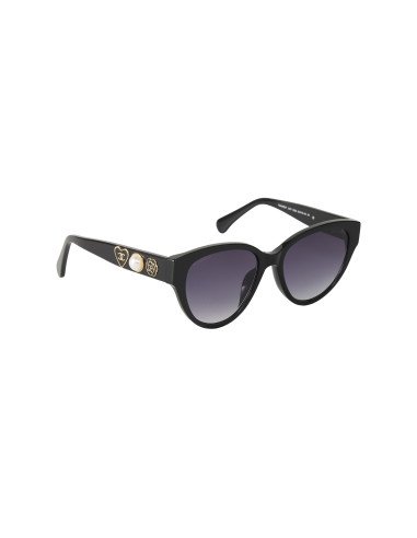 Chanel CH5477 C622 Round Shape Black Silver