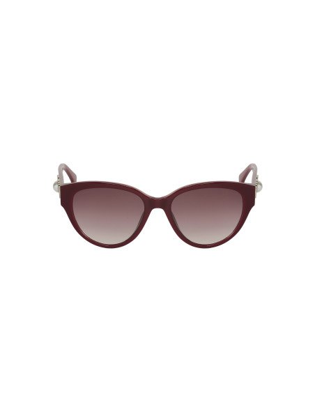 Chanel CH5477 S1448 Round Shape Red Silver