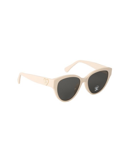 Chanel CH5477 S1415 Round Shape White Silver