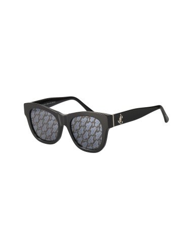 Jimmy Choo JILL/G/S 807/MD Square Shape Mirror Silver Black