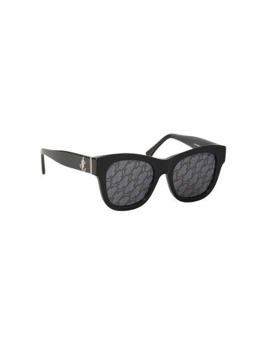 Jimmy Choo JILL/G/S 807/MD Square Shape Mirror Silver Black